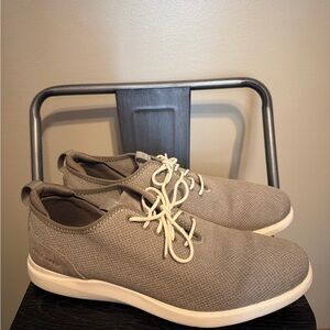 Cole Haan Men’s 10.5M Knit Oxford Sneakers Brown Lightweight Lace Up Casual